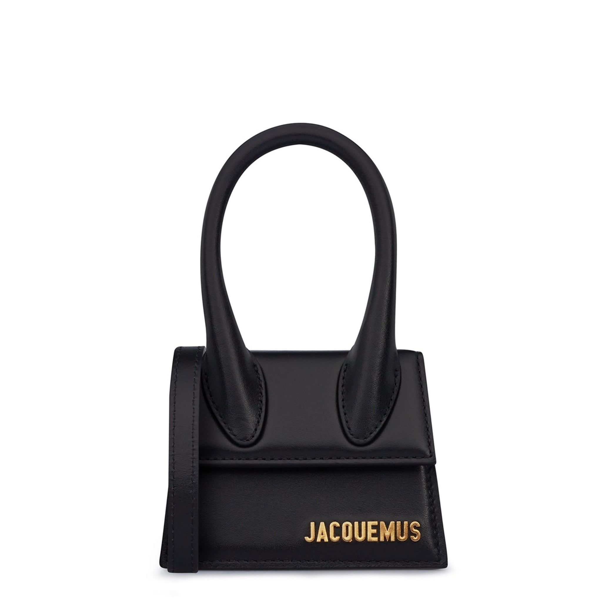 Image of Jacquemus Le Chiquito Black Mini Leather Bag
